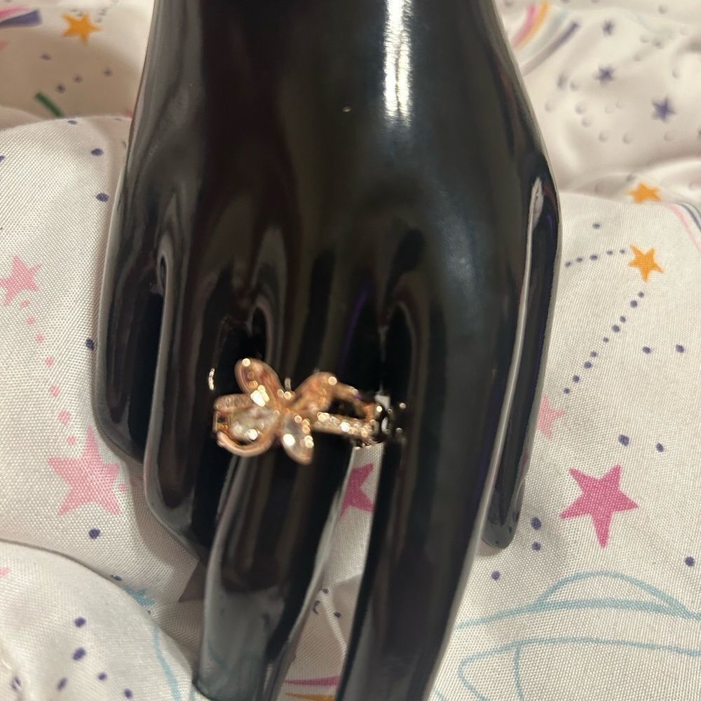 NWT Paparazzi Elegant Rise Gold Butterfly Ring